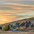 Sunrise Over The Ranch